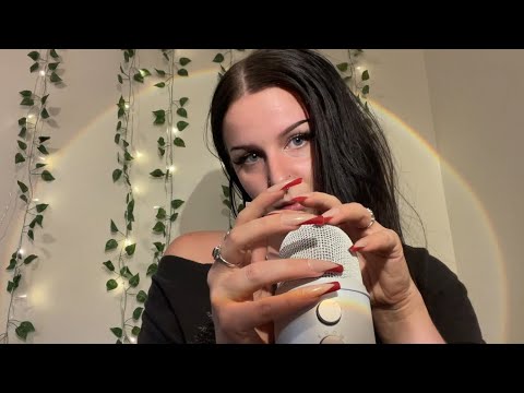 ASMR Mic tapping/scratching and random object tapping ♥️