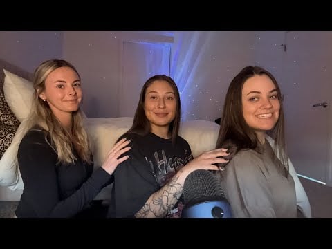 ASMR TINGLE TRAIN ✨ With Maggie & Sonia | Real Person ASMR
