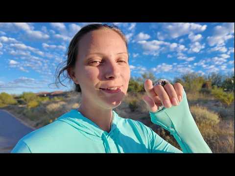 whispered ASMR on a walking path