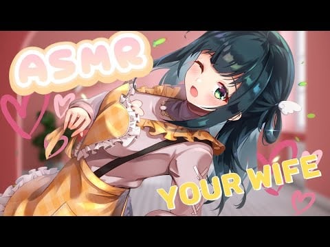 【ASMR 3Dio】Your Wife Pampers You ASMR Whispering Oil Massage Ear Cleaning
