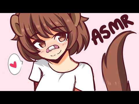 Ferret Girl Annoys You in the Back of Class ♥ ASMR Roleplay [F4A] [Monster Girl] [Relaxing Sounds]