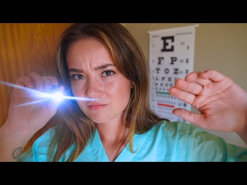 ASMR WORST RATED EYE EXAM! Rude Nurse Roleplay!