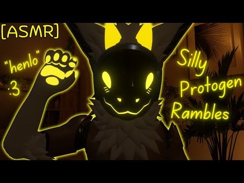 [Furry ASMR] Protogen returns to ramble you to sleep :3 [Sleep-aid] [Soft-spoken] [Whispering]