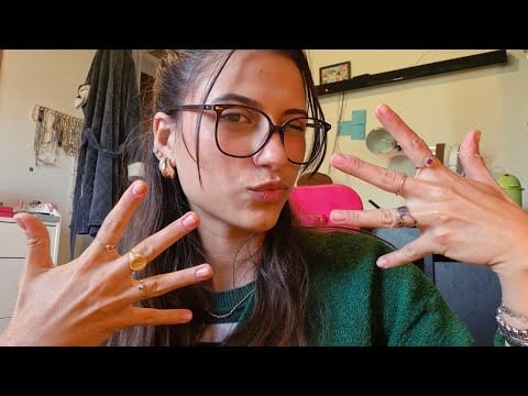 ASMR FAZENDO UNHA E CONVERSANDO💅✨️