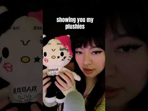 semi chaotic show & tell #asmr #relax #tingles #sleep #plushies