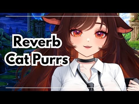 Reverb Cat Purrs (Felix) - [ASMR]