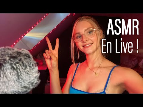 [ASMR FR] 🔴 LIVE 🔴 Viens T'endormir Avec Moi ❤️❤️