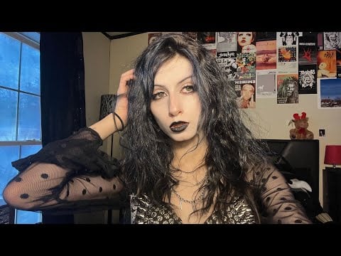 ASMR- goth girl takes care of you 🖤