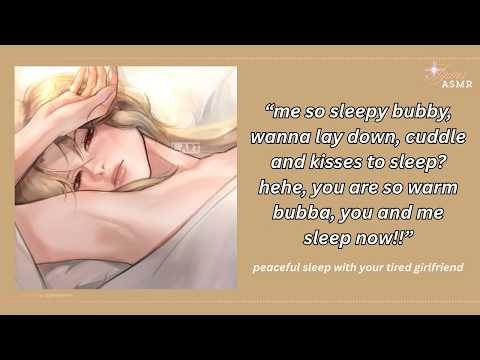 cuddling with your girlfriend [F4A] [LONG SLEEPAID] [whispering] [cuddling] [adorable] [baby voice]