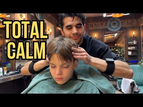 ASMR Gentle Sleep Massage for a Young Client