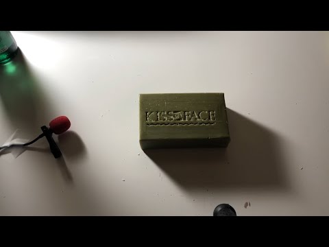 ASMR Soap Cutting, Scratching , Brushing (minimal talking )