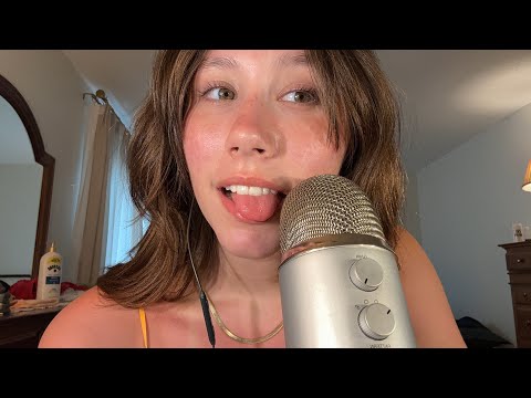 ASMR | 30 Minutes of Slow & Gentle Mouth Sounds + Other Triggers