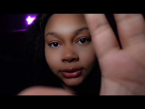 ASMR| Whispering Positive Affirmations For Anxiety W/ Hand Movement & Mouth Sounds