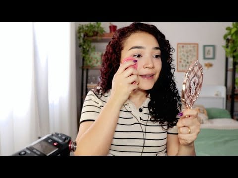 (Acho que é ASMR) Respondendo perguntas enquanto me arrumo| Niver do Canal 🎂🎉