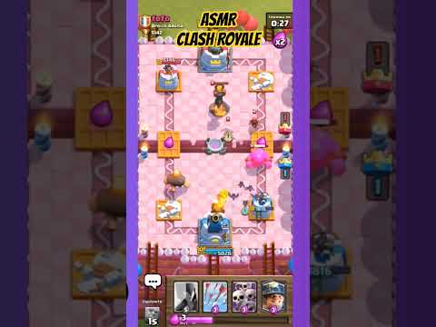 Jugando CLASH ROYALE en ASMR #asmr #clashroyale #games #asmrclashroyale #softspoken #asmrenespañol