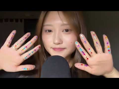 [ASMR] with my crunchy fingers 💎💜🩷