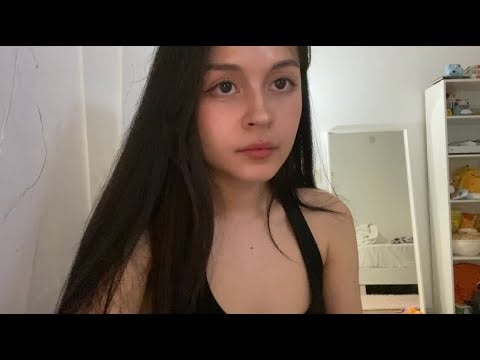 drawing on your face asmr (less talking)