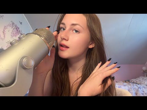 ASMR avec la sensibilité du micro au MAXIMUM✨😴 (visuel,bruit de bouche) 