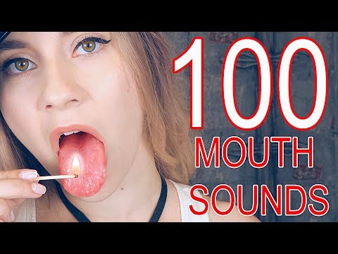 АСМР *пародия* 100 ТРИГГЕРОВ - 100 звуков рта / 100 MOUTH TRIGGERS / Когда заходит слишком далеко...