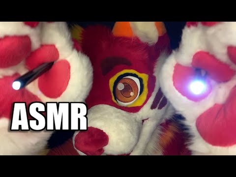 ASMR l Fluffy Light Triggers (Follow The Light)💡l Soft Spoken