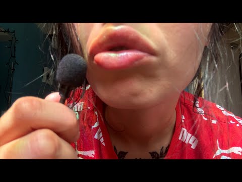 ASMR SENSITIVE MOUTH SOUNDS‼️ (kissing/lens licking)