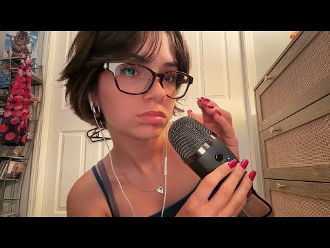 ASMR cupped mouth sounds and inaudible whispers !