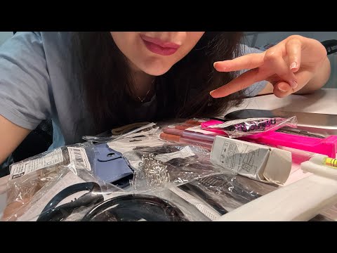 ASMR Türkçe Temu’dan Aldıklarım / Show and Tell / Tapping / Unboxing #asmr #türkçeasmr #unboxing