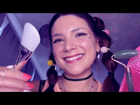 ASMR BEAUTY SLEEP SALON - Friend Pampers You (Peel-off Mask, Massage, Layered Sounds) German/Deutsch