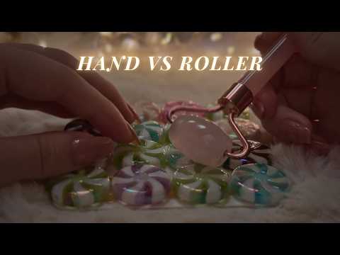 ASMR Hand vs Roller on Trigger Boards ✨ Which Sounds Best? (No Talking, No Mouth Sounds)