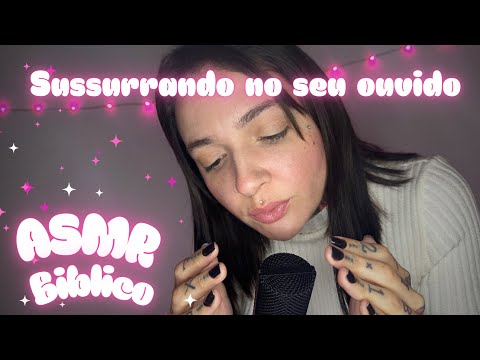ASMR | Sussurros bem de pertinho | Para pessoas ansiosas (leitura + palavras de conforto) 