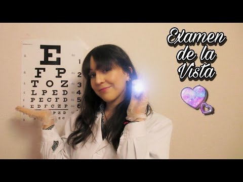 ⭐ASMR Examen de la Vista en Español 👁️