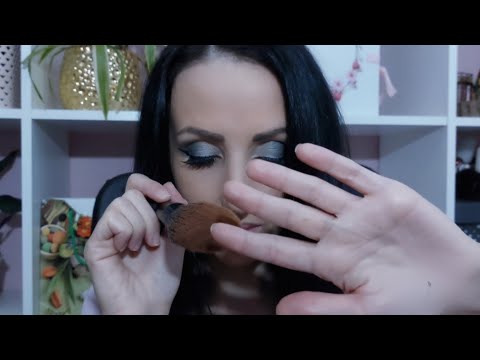 Magyar ASMR - Mikrofon babusgatás ecsettel •Mic brushing ~ 🎙🖌