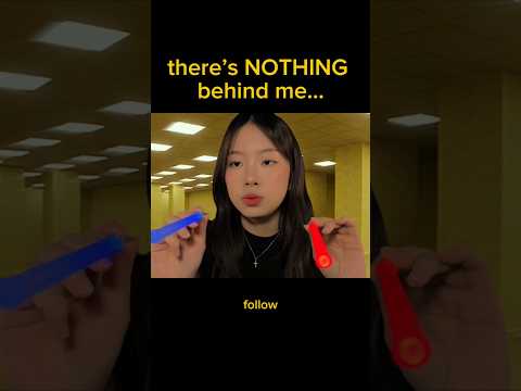 follow my instructions to escape the BACKROOMS #asmr