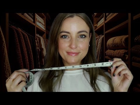 Measuring You ASMR | Gloves & No Gloves