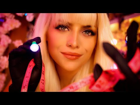 Can I Invade Your Space!? - Up Close & Intricate Face Measuring & Examination | ASMR