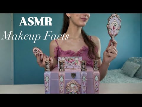 ASMR Makeup Facts 🌸 Flower Knows Makeup Unboxing 