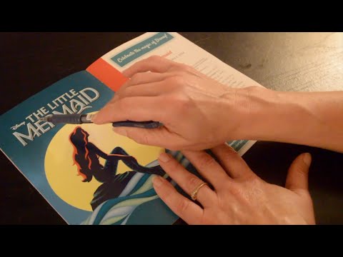 Asmr - Theatre Playbill Reading - Softly Spoken