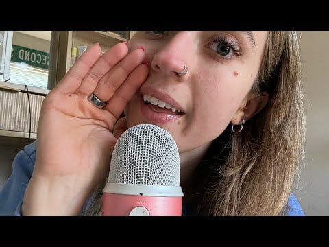 ASMR| Inaudible ➡️ Regular Whispered Trigger Words, Extra Clicky ✨ + Tapping on unique items