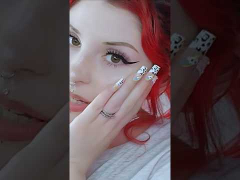 #asmr #flirty #tingles #nails #makeup