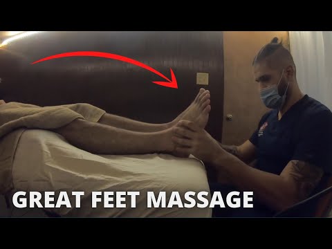 Deep Tissue Foot Massage | Recovery Technique | No Talking