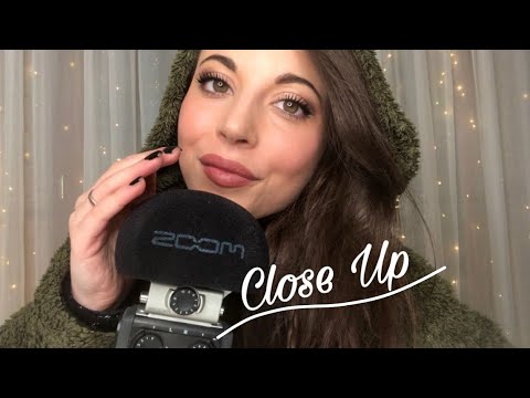 SUPER CLOSE UP WHISPERING PER ADDORMENTARTI 😍✨ Asmr Ita