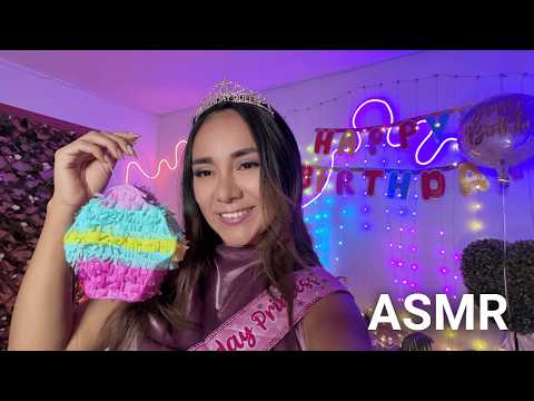 ASMR En Vivo Celebracion de cumpleaños