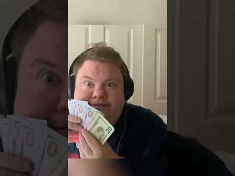 ASMR WITH REAL MONEY! IS IT THE BEST TRIGGER? #asmr #asmrsounds #money #asmrvideo #short