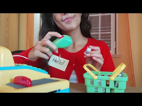 ASMR Check Out at the Relaxing Store 🏪🛒🛍 (cashier roleplay)