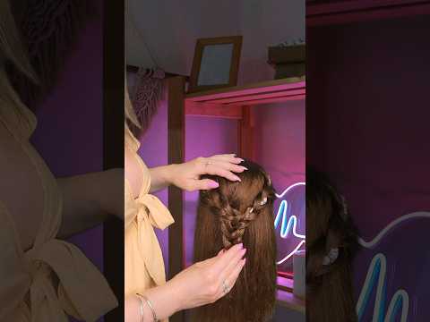 Bestie is here to relax you 🥳 #asmr #hair #hairstyle