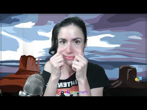 ASMR - Cheek Pulling