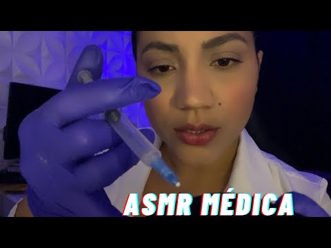 ASMR:HISTÓRIA DE PRONTO ATENDIMENTO/LEINHA ASMR #asmr #asmrsounds #fy