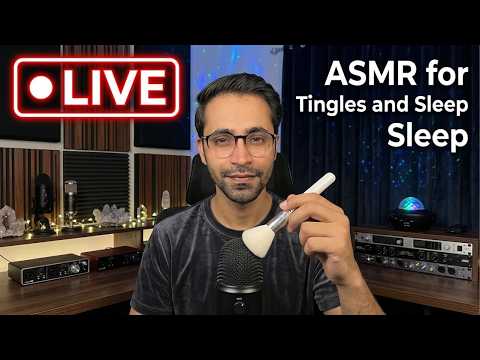 🔴 ASMR Live | Ultimate Sleep & Relaxation (Face Painting, Glue on Mic, Shaving Cream)