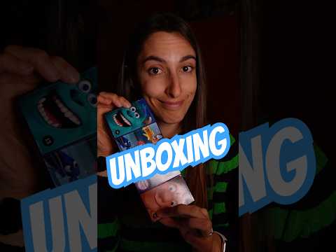Opening Disney PIXAR cards 🤩 #conad #asmr #pixar