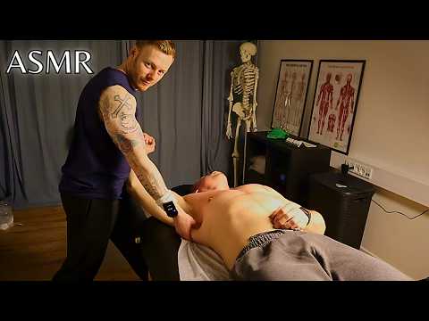 ASMR Deep Tissue Massage on a Bodybuilder 😱 (Intense Relief!)